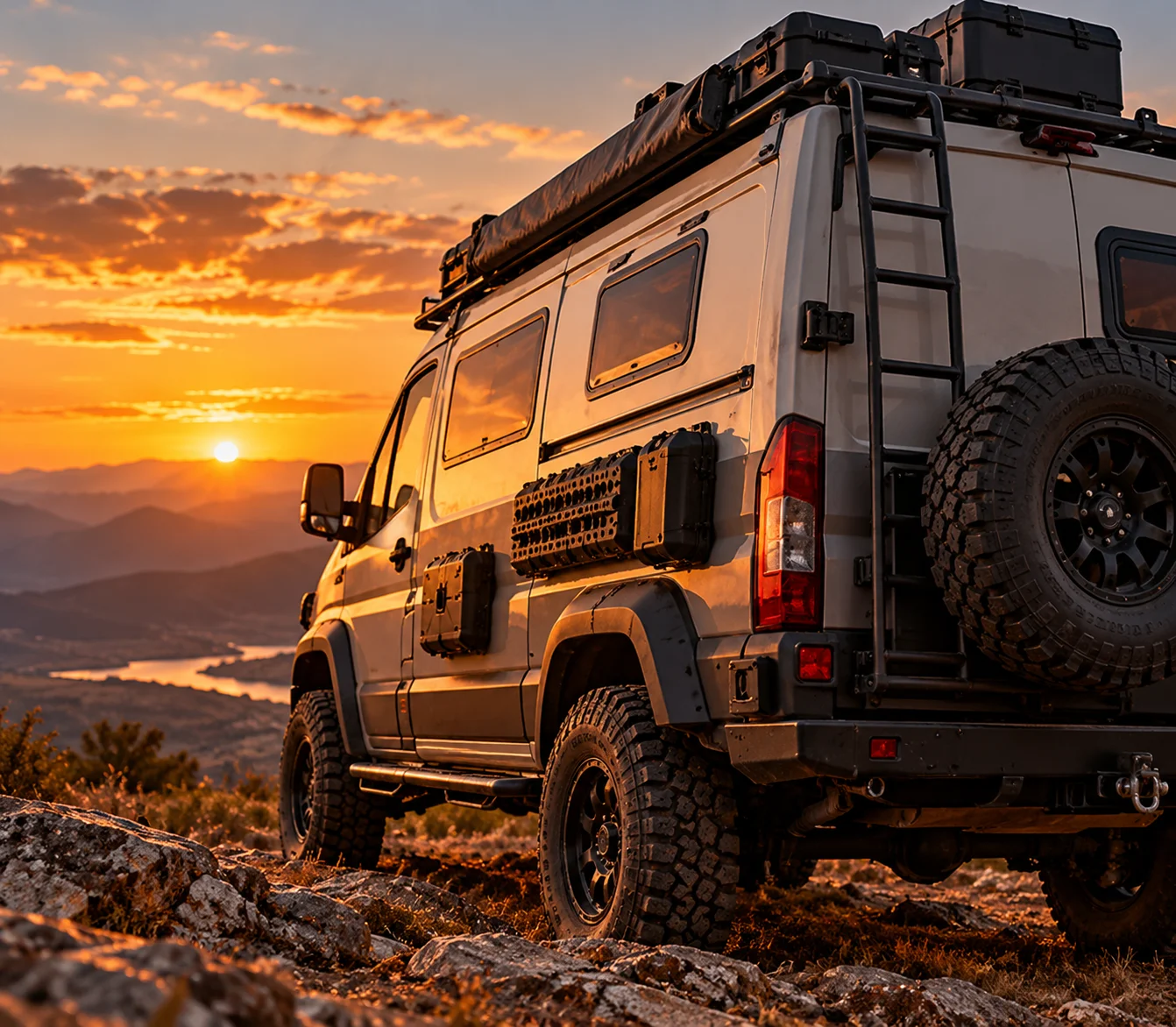 Camper off-road 4x4 equipada para la aventura | AMU Offroad